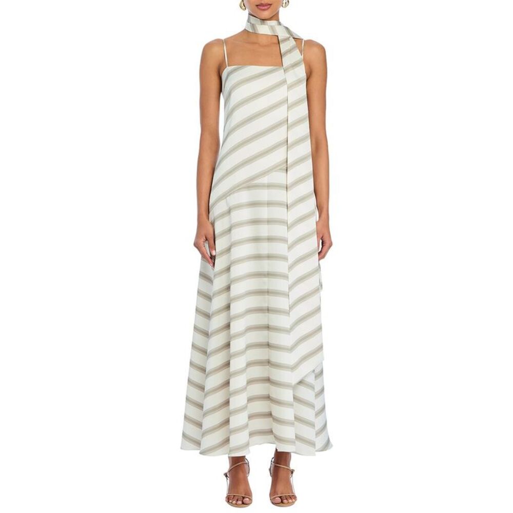 Ser.O.Ya Womens Seroya Kaia Satin Maxi Dress